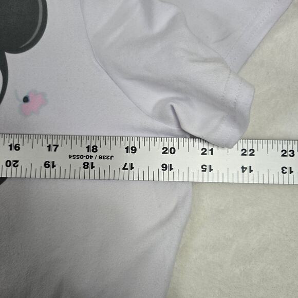Disney Minnie Mouse Pajama set 2 piece Shorts Tshirt Womens XL 0668 - Picture 8 of 12